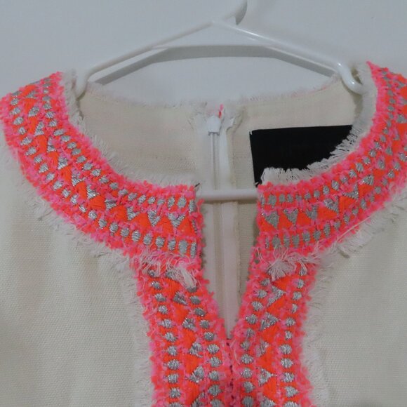 J.Crew Collection Linen Tunic Top Size 2 - Picture 2 of 9